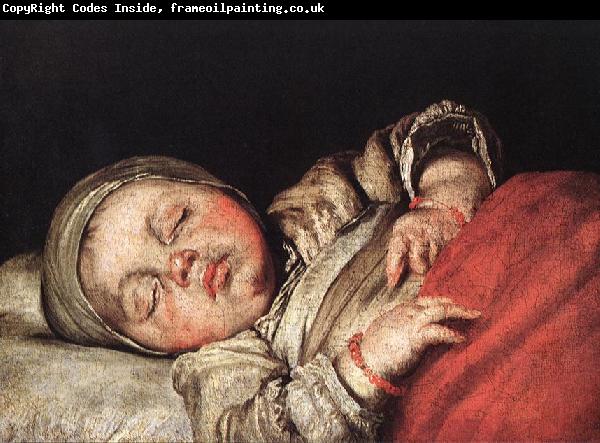 STROZZI, Bernardo Sleeping Child e